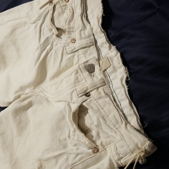 Ralph Lauren Slim Fit NWT White RRL 27x34 Vintage Distressed - Picture 16 of 17